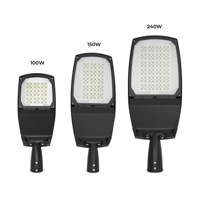 La cellule photo-électrique extérieure intelligente 100W 16500lm d'éclairage routier de LED a produit