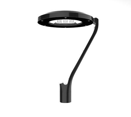 Jardin extérieur mené de capteur autour d'allumer la lampe électrique de mouvement en aluminium de moulage mécanique sous pression