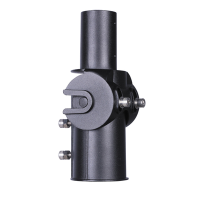 90 - Parenthèse de réverbère de 180 degrés pour le poteau extérieur d'adaptateur de lampe de bras de connecteur de Polonais
