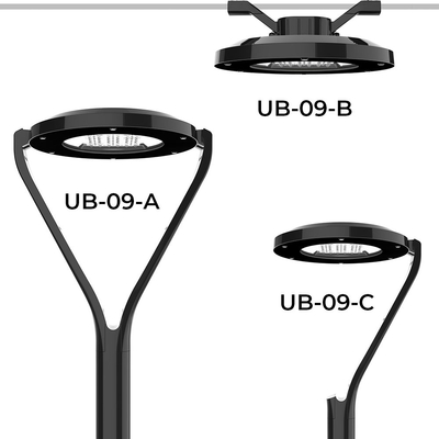 Les lumières extérieures symétriques de jardin ont mené l'appareil d'éclairage de parc d'IK08 IP66
