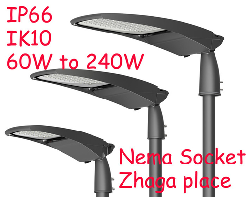 4000k 5700k IP66 300W moulage sous pression en aluminium a mené le logement de réverbère 140lm/W Ra70