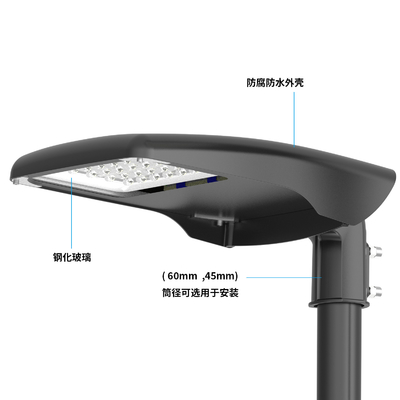 la lumière extérieure imperméable de route de rue de 60w IP66 Smd aluminium de moulage mécanique sous pression