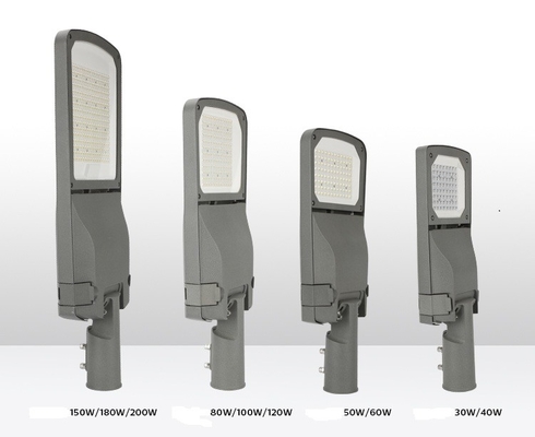 Parenthèse 150lm/W réglable de lumen de montages de réverbère de Smart City 80W haute