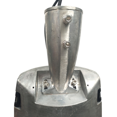 Moulage mécanique sous pression le logement mené en aluminium de réverbère avec l'agrafe de base de cellule photo-électrique sur le type usinage libre