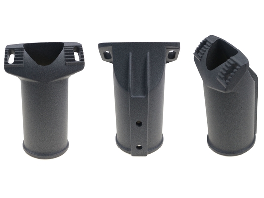 aluminium d'adaptateur de réverbère de support de 60mm Polonais avec des vis d'acier inoxydable