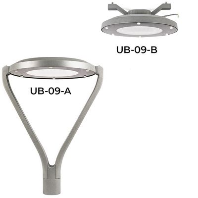 Lumière de poteaux en aluminium à LED 30w 40w 60w 90w 100w Lumière de jardin
