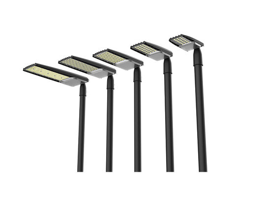 30 à 320W luminaires de rue économiques avec corps de coulée sous pression et lentille modulaire support réglable pour la route