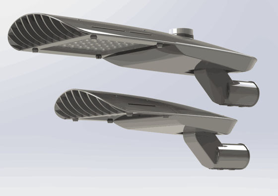 Le logement imperméable de réverbère de lumen élevé, l'aluminium 60-200W a mené le logement léger de route