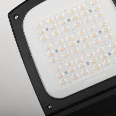 150lm/W Casque de lampe de rue LED en aluminium gris foncé