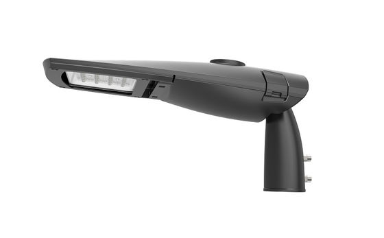 150 Lm/w d'efficacité Lumière de rue LED en aluminium Série YASL-14 Disponible en 3 tailles 18000 lumens 4000K Finition grise ou noire YASL-14-40/80/120