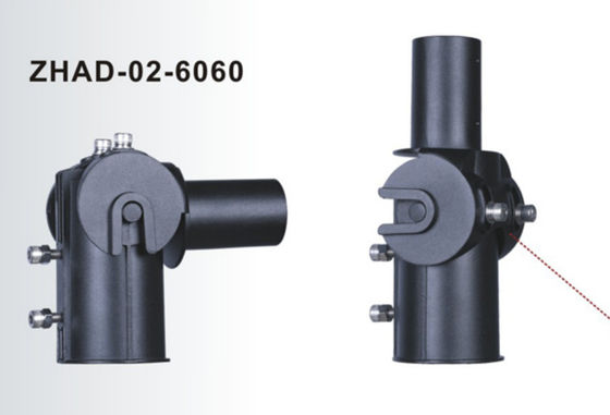 Support de fixation réglable pour lampadaire LED en aluminium moulé sous pression de 60 mm